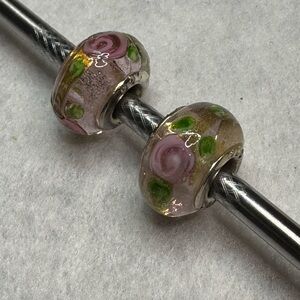 5/$20 single Glass Charm Bead